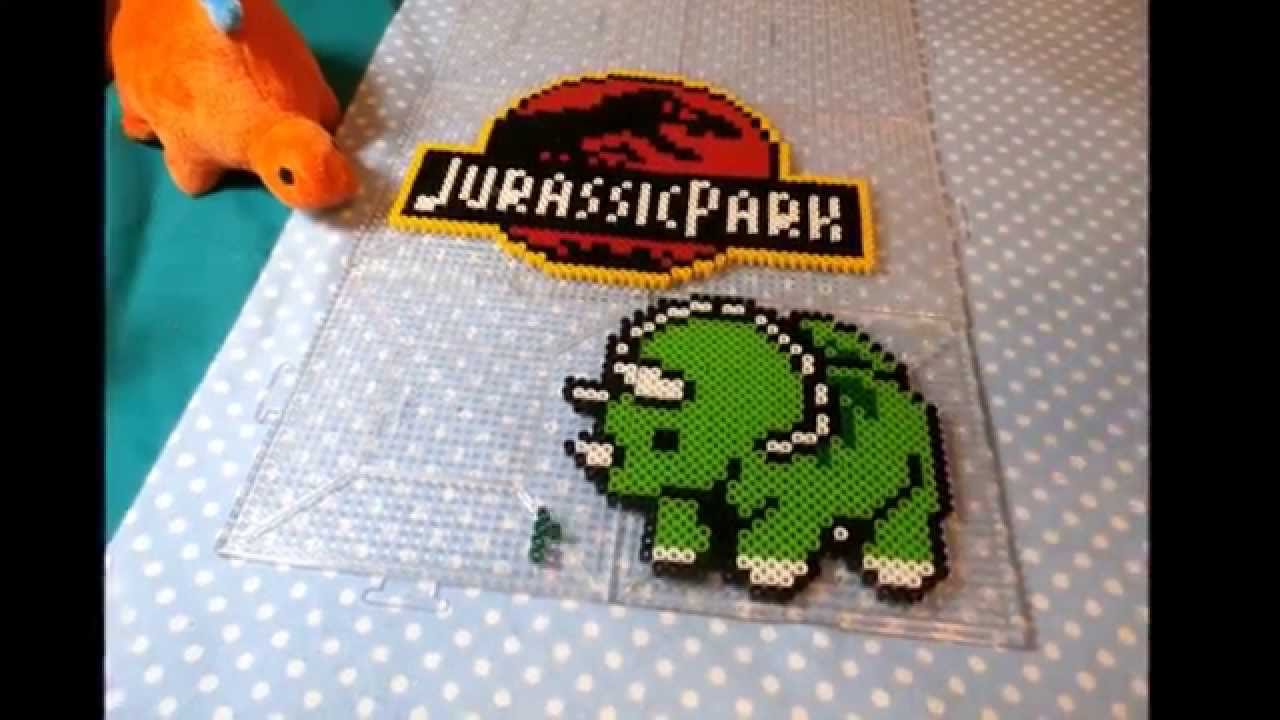 Jurassic Park Perler Bead Pattern