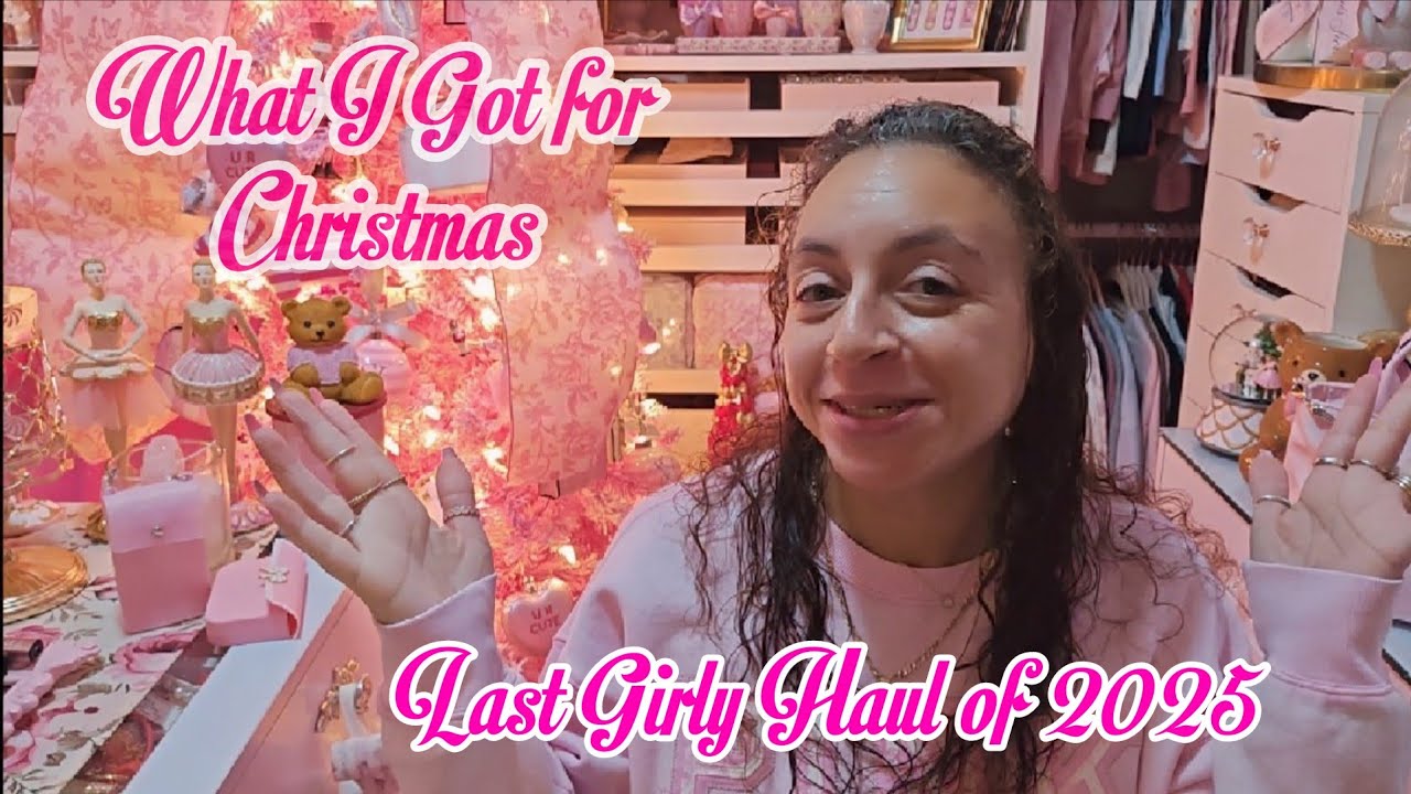 What I Got for Christmas 🎀 Last Girly Haul of 2025✨💞🙏🏼 Coach, Ugg, Pandora and more