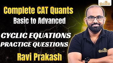 Advance Level Practice Questions of Algebra I Trigo Max Min I Quantitative Aptitude for CAT