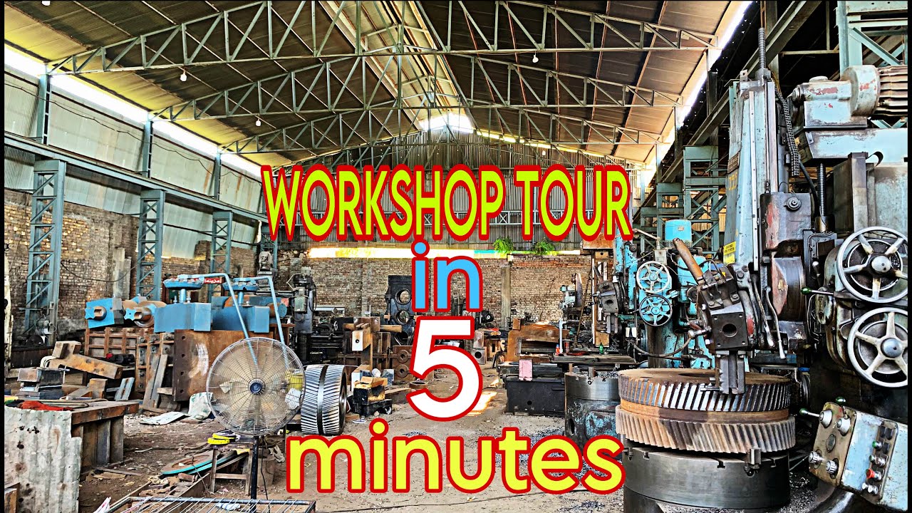 WORKSHOP TOUR in 5 minutes // DAY 1 - YouTube