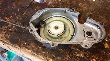 Project Sled Update 7 - 2001 Polaris XC800 Recoil and Water Pump Belt