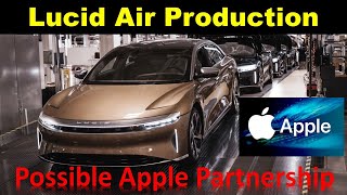 Lucid Air Pushing Deliveries | Lucid $18k Discount | Lucid and Apple Partnership Could it be True?