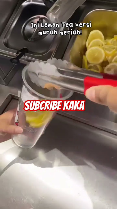 Paling bener ya panas2 gini minum es lemon mixue..#mixue #mixueicecream #shortvideo #shorts