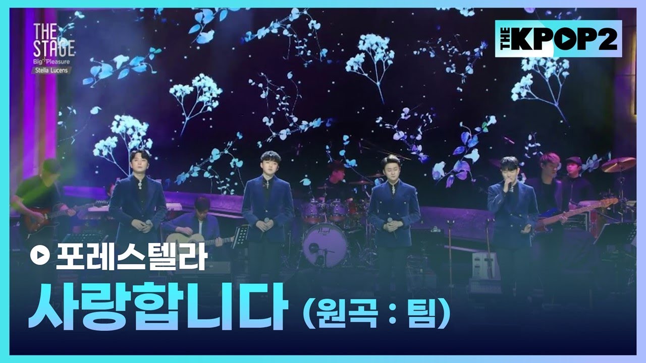 포레스텔라, 사랑합니다 (원곡:팀) │ 더 스테이지 빅 플레저 (THE STAGE Big Pleasure) [181205]