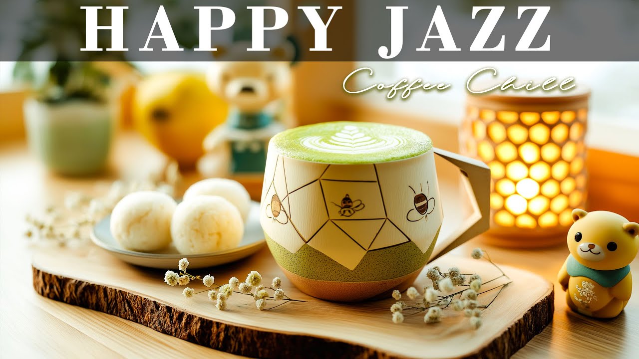 Happy January Jazz ☕ Feeling Relaxing Jazz Cafe Music & Bossa Nova Piano For Work, Study, Relax🎶