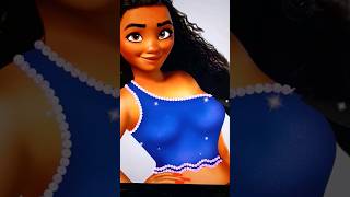 Princess Moana glow-up transformation | Disney princess glow-up transformation #cartoon #moana