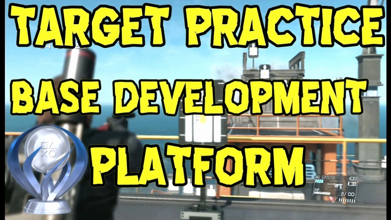 Metal Gear Solid 5 - Base Development Platform - Target Practice - All Target Locations