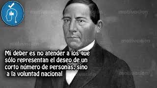 10 Frases celebres de Benito Juárez - YouTube