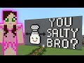 Minecraft: YOU SALTY BRO PARKOUR! - HEAD HUNTER THEME PARK [8]