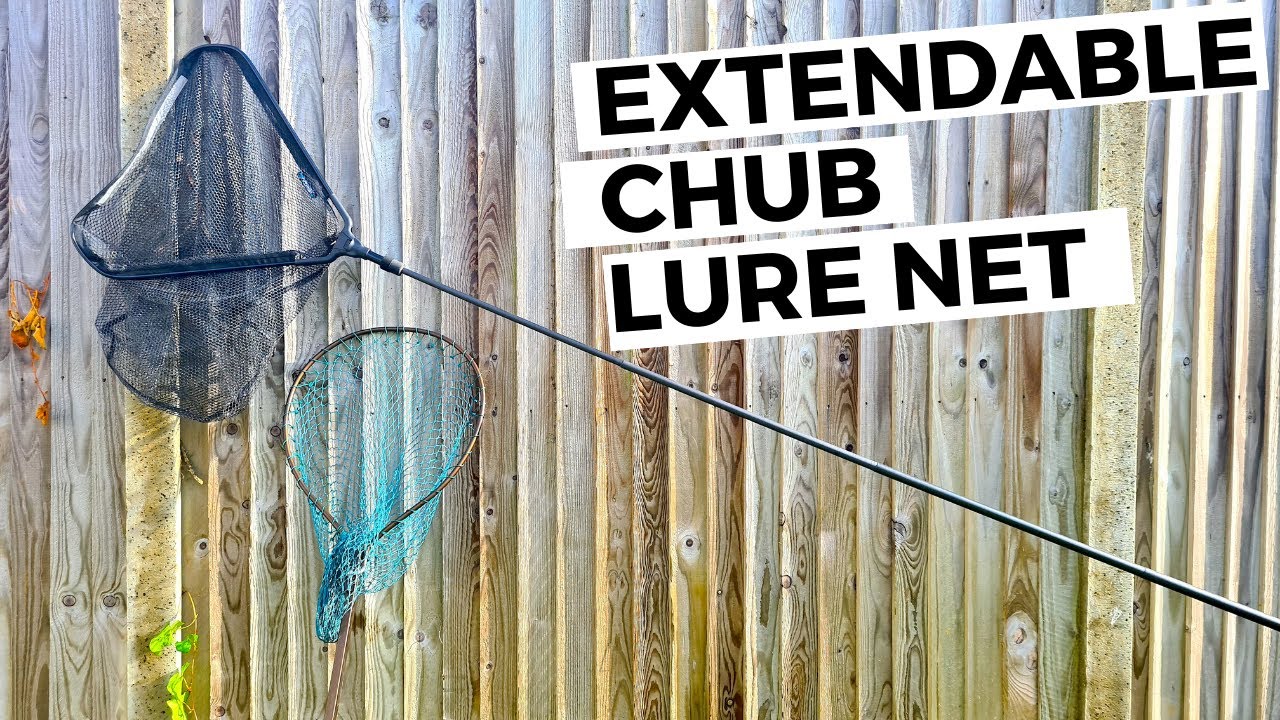 EXTENDABLE CHUB LURE FISHING NET 