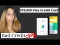 $10,000 Visa Credit Card With No Hard Pull Pre-Approval! Bad Credit OK!