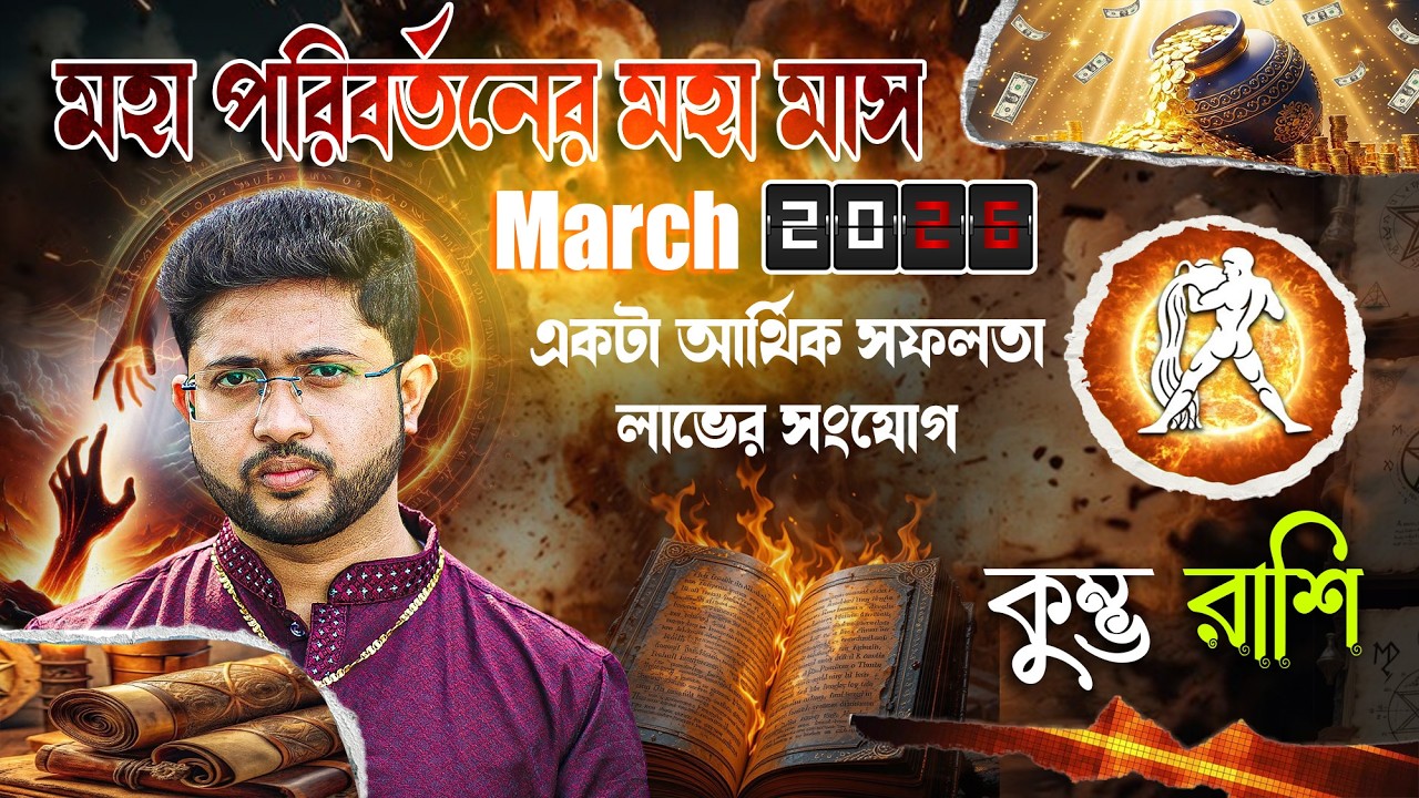 কুম্ভ রাশি(Aquarius Sign) | March 2026 মহা পরিবর্তনের মহা মাস ।