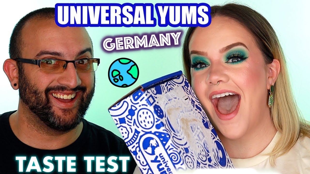TESTING GERMAN SNACKS   | Universal Yums Unboxing & Taste Test