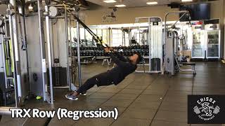 TRX Row (Regression)
