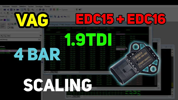 VAG EDC15 EDC16 1.9 TDI ASZ 4 bar map sensor scaling - Winols How to