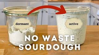 Never Waste Flour Again: No-Discard Sourdough Starter Guide