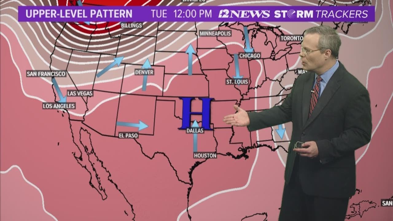 Dry weather to persist in SE Texas - YouTube