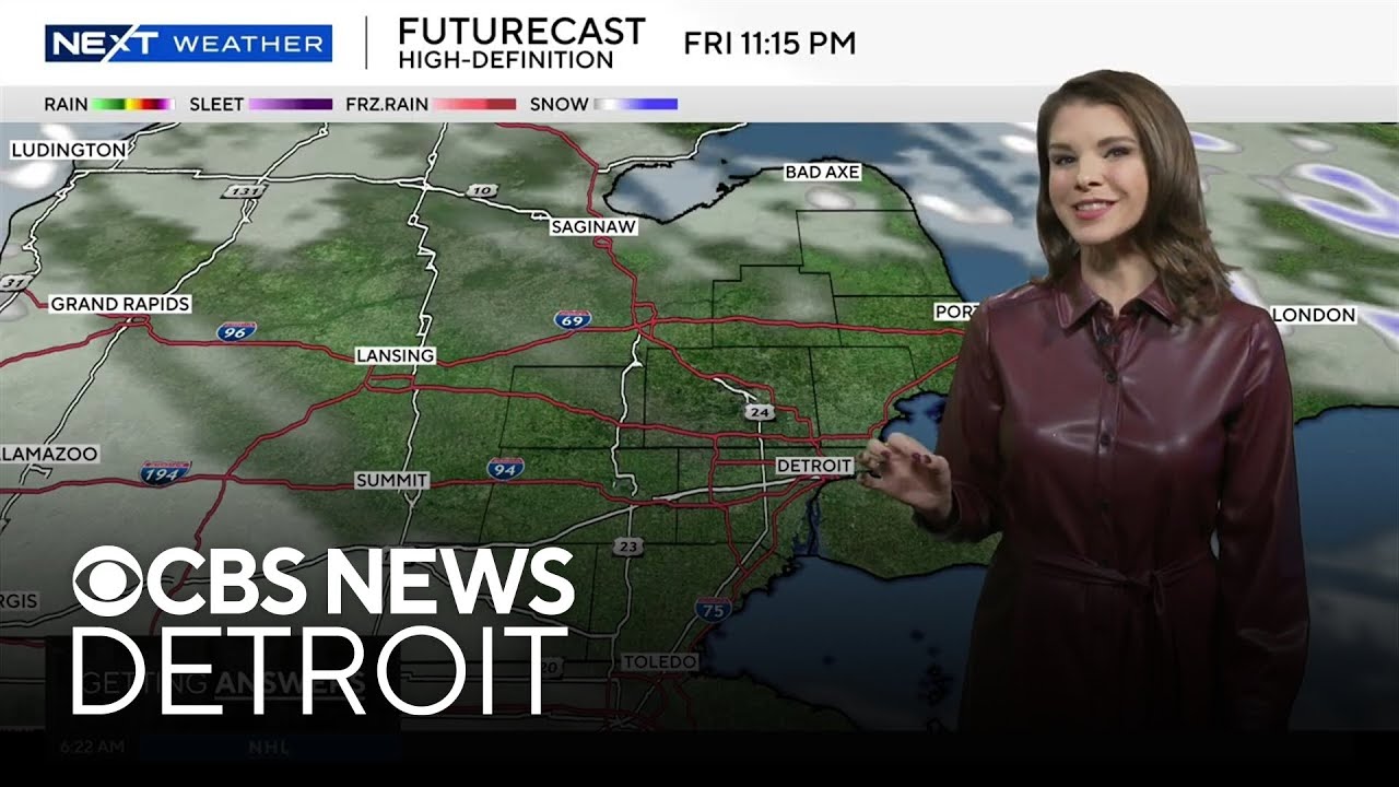 Wind, cold and lake effect snow showers for Thanksgiving in Michigan ...
