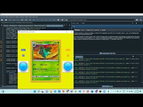 ENDLESS POKEMON CARD GAME!(PART 2) || PYTHON || Pallav Mukerjee