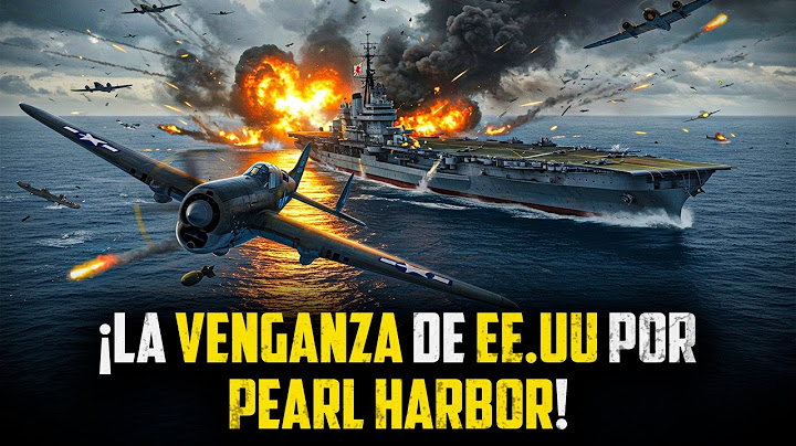 Así fue la brutal VENGANZA de EE.UU contra Japón por el ATAQUE de Pearl Harbor