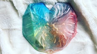 Heart of Colour - 3D Petri Resin Heart - 6 Steps Process