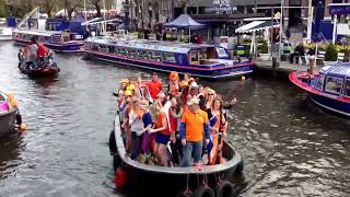 Amsterdam,Kingsday,Party,Boat