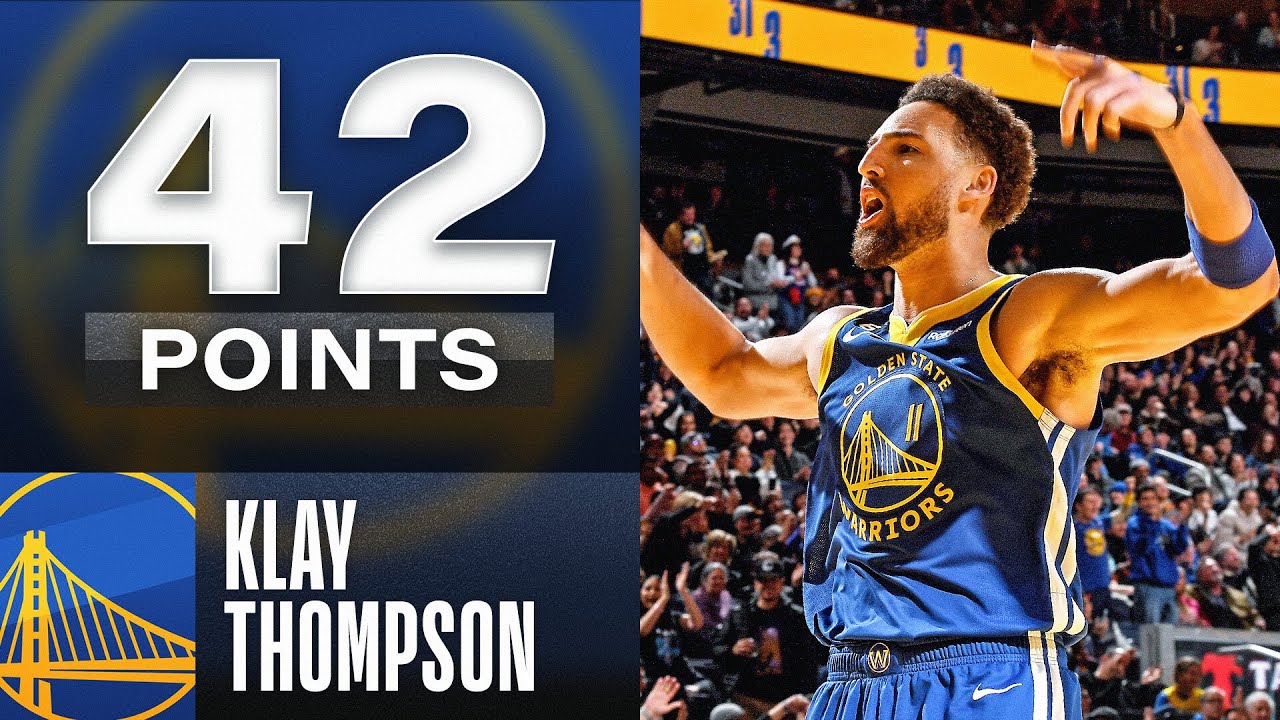 Thompson's 41 points, 11 3s save Golden State's season