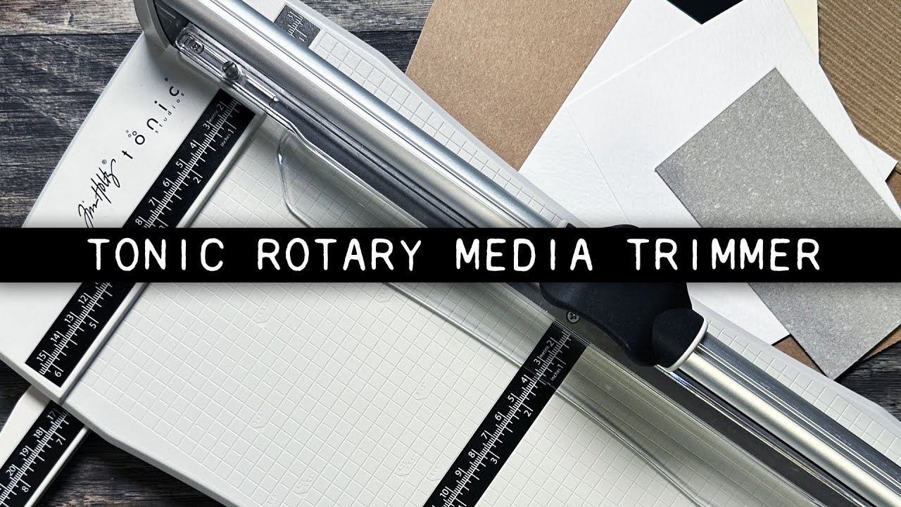 5 Reasons Why I Think Tim Holtz's Rotary Media Trimmer is a Must