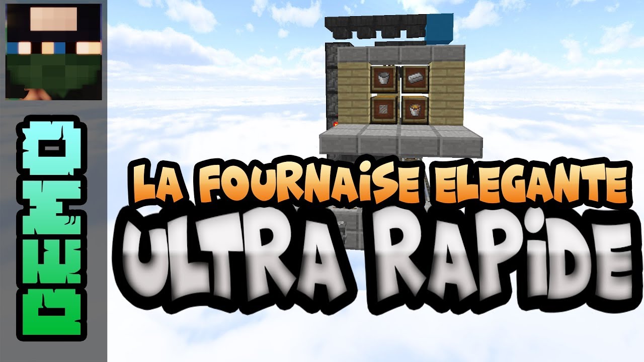 🎬 PRESENTATION MINECRAFT | LA FOURNAISE ELEGANTE ULTRA RAPIDE COMPACTEE - 48 STACKS / HEURE