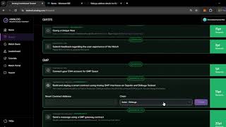 Analog Testnet  Deploy a smart contract using Analog GMP interfaces on Shibuya Testnet & how Vertify