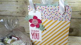 Simply Simple DESIGNER SERIES GIFT BOX BAG by Connie Stewart