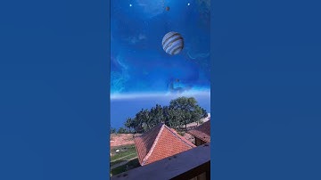 WOWWW!! Planet jupiter menabrak bumi wkwkk #shorts #fypシ