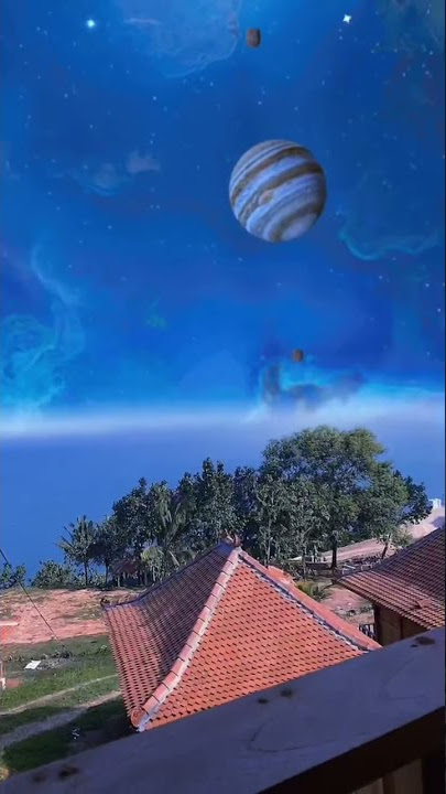 WOWWW!! Planet jupiter menabrak bumi wkwkk #shorts #fypシ