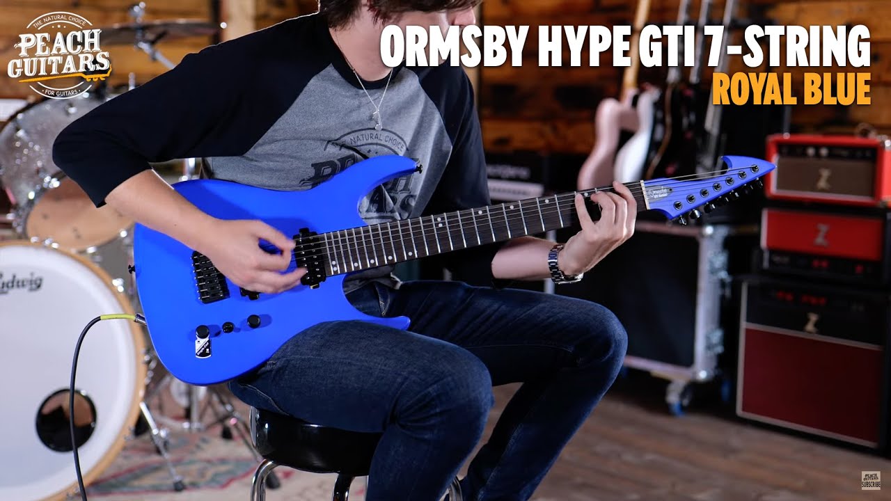 Ormsby Hype GTI | 7-String - Royal Blue