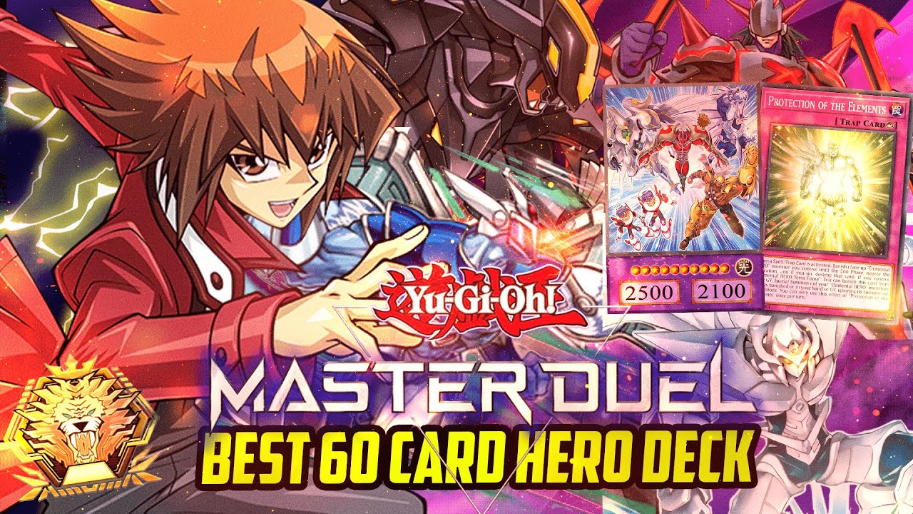 THE BEST MASTERS HERO DECK - SEASON 19 [Yu-Gi-Oh Master Duel] - YouTube