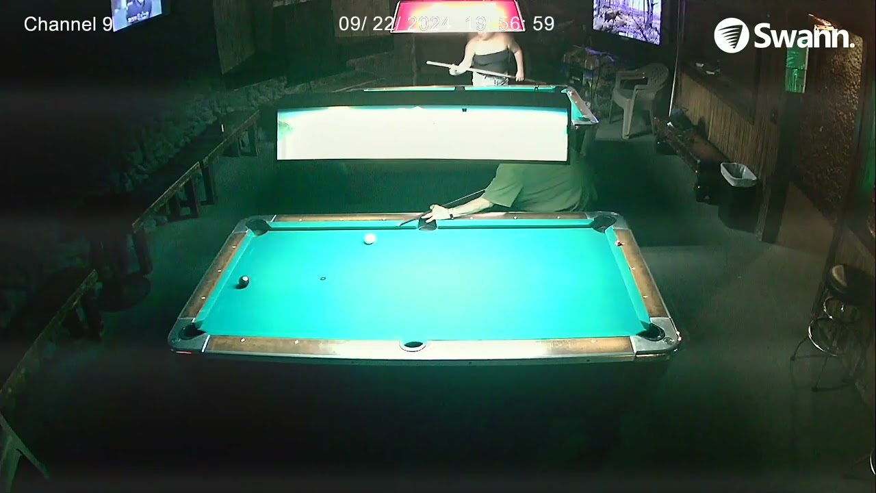 Art four rail bank shot corner pocket  9 22 24