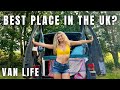My new favourite place solo female van life