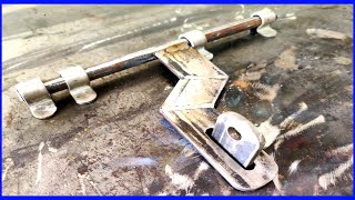 Homemade Tools Making || Make a Metal Aldrof locks