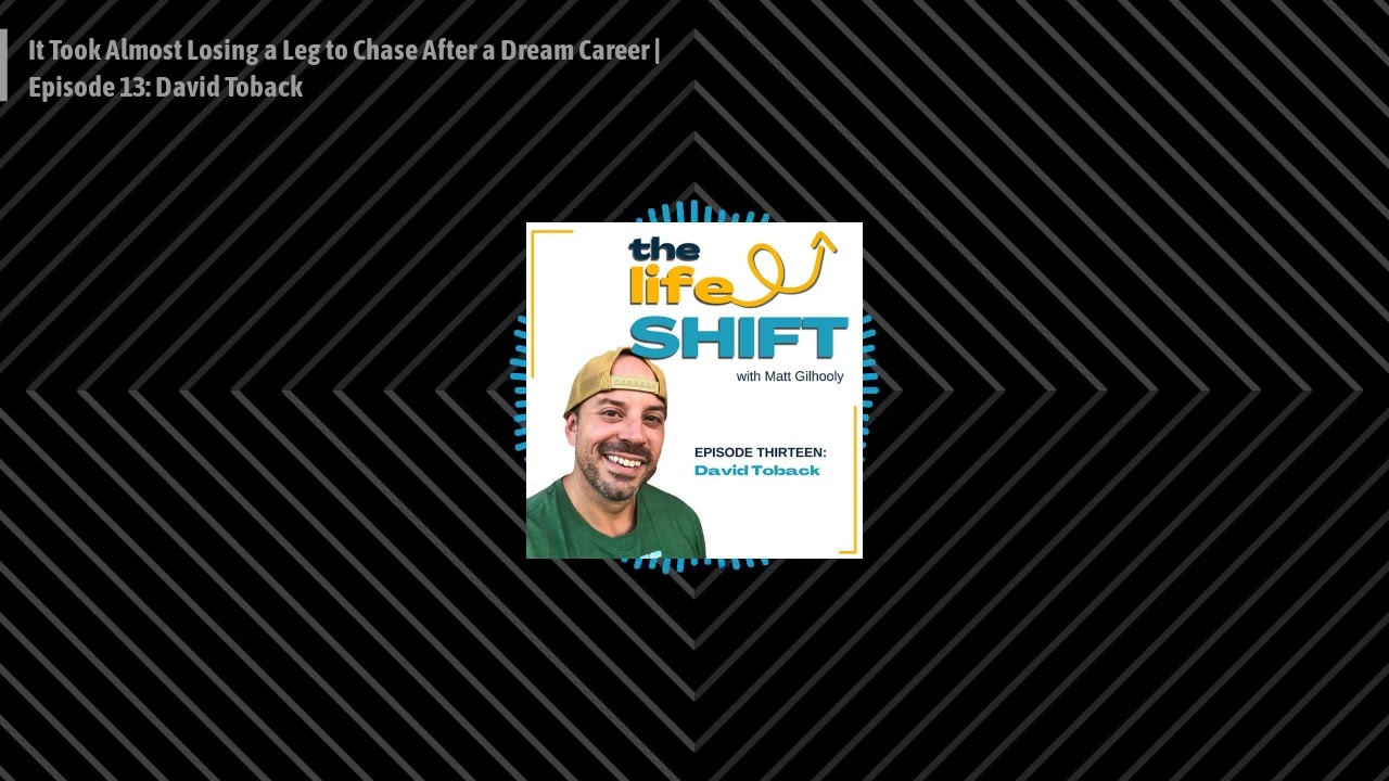 It Took Almost Losing a Leg to Chase After a Dream Career | Episode 13: David Toback