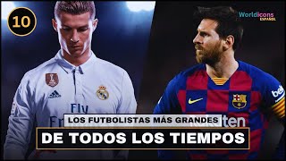 TOP 10  LOS MEJORES FUTBOLISTAS DE LA HISTORIA