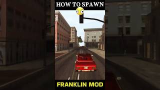 How To Spawn Franklin in GTA San Andreas Android 😱 | 100% Working #shorts #gta