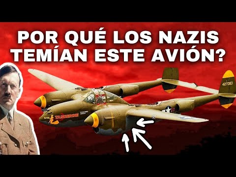 Lockheed P-38 Lightning: Excelente caza-bombardero cola de tenedor.