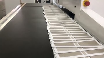 Round corner book cover making machine