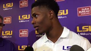 Greedy Williams on LSU’s 31-0 win over Southeastern