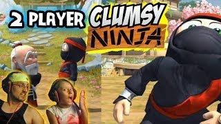 We Play: CLUMSY NINJA (Father Daughter iOS Face Cam Gameplay) screenshot 3