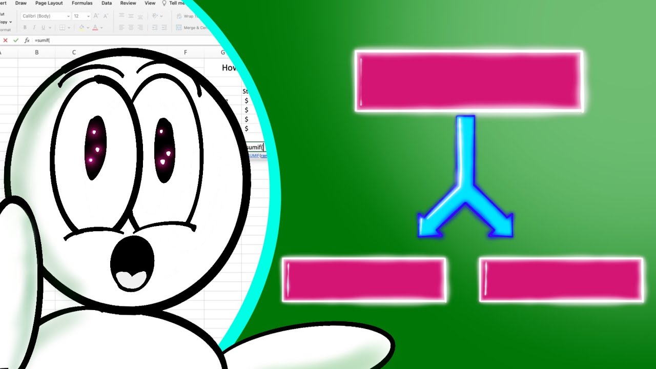 Split Data From ONE CELL into MULTIPLE CELLS in Excel - YouTube