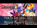 Disgaea 1 Complete - How To Get 255 Weapon Mastery Quick and Easy