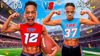 DJ VS KYRIE 1V1 BACKYARD FOOTBALL GAME REMATCH!