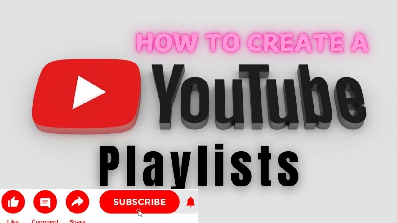 HOW TO CREATE PLAYLIST ON YOUTUBE - YouTube