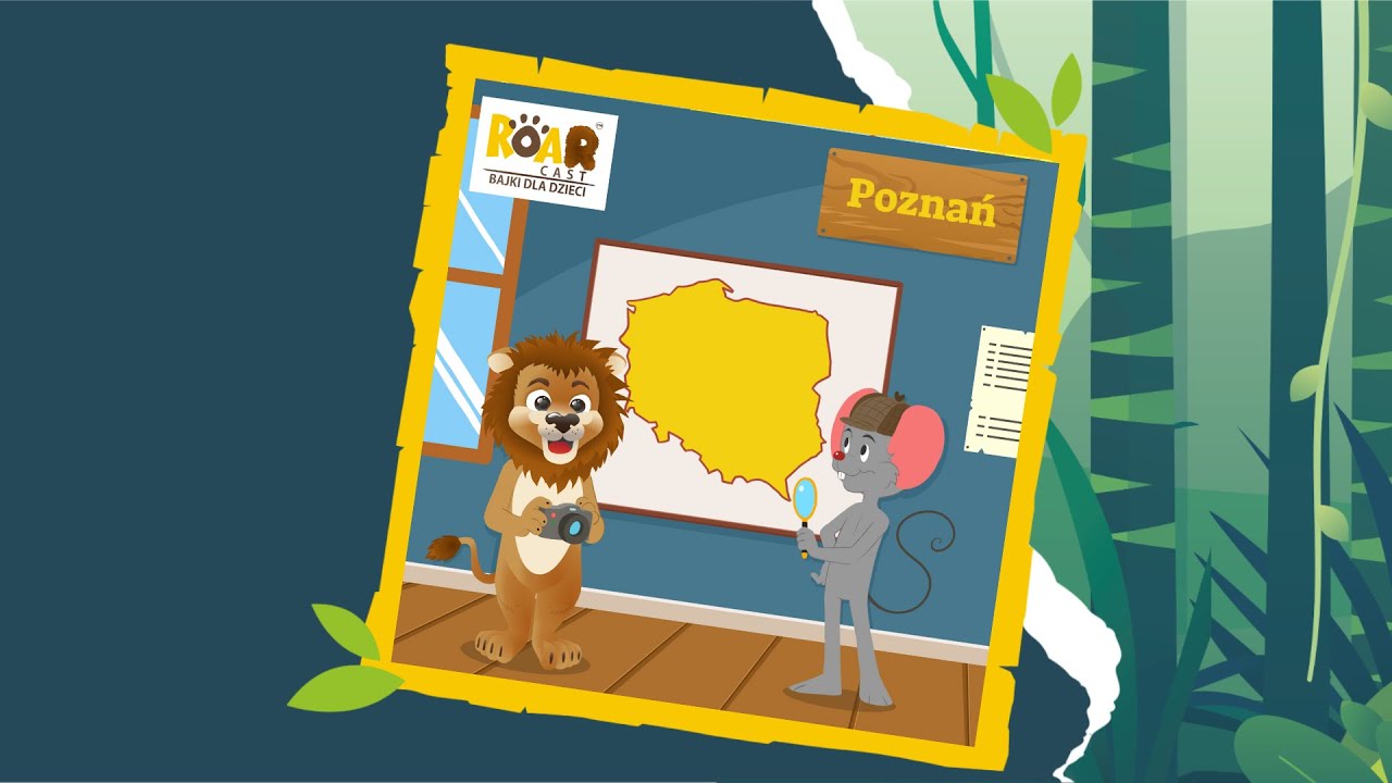 🦁 RoarCast - bajki dla dzieci. Poznań (zaginiony koziołek i tykający zegar) #słuchowisko #bajka
